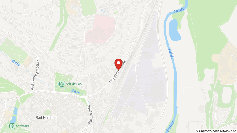 Map showing the locations of this offer