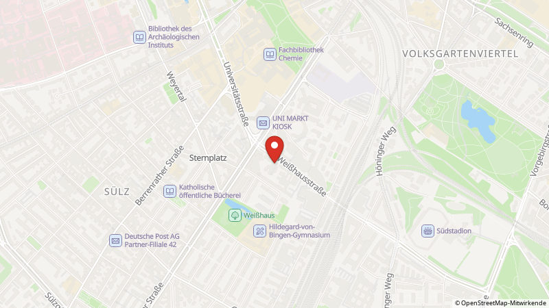 Map showing the locations of this offer
