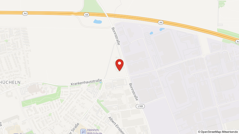 Map showing the locations of this offer