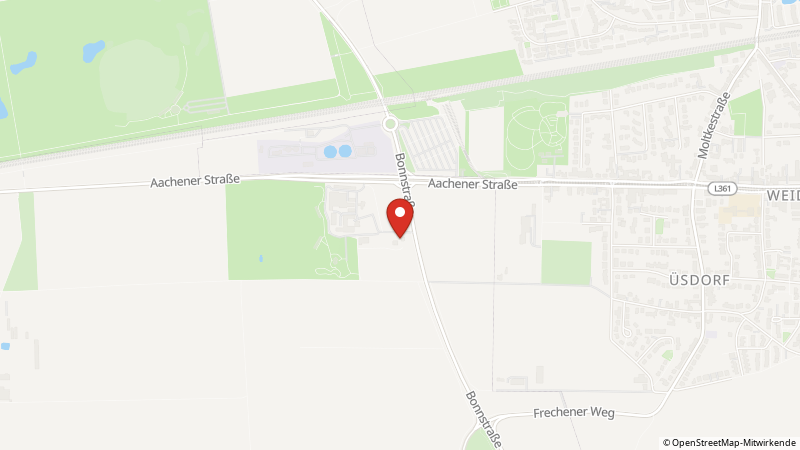 Map showing the locations of this offer