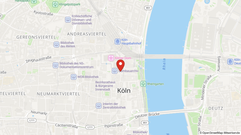 Map showing the locations of this offer