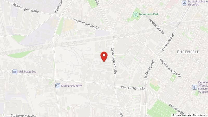 Map showing the locations of this offer