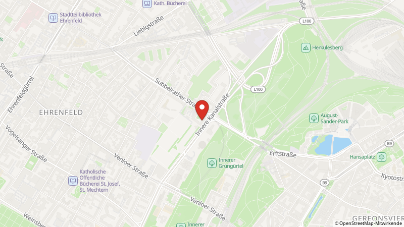 Map showing the locations of this offer