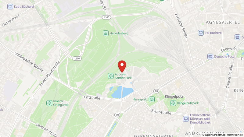 Map showing the locations of this offer
