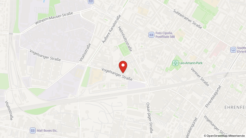 Map showing the locations of this offer