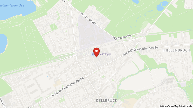 Map showing the locations of this offer