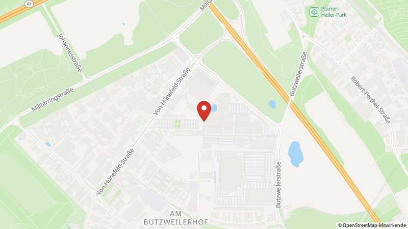 Map showing the locations of this offer