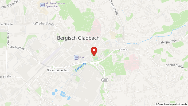 Map showing the locations of this offer