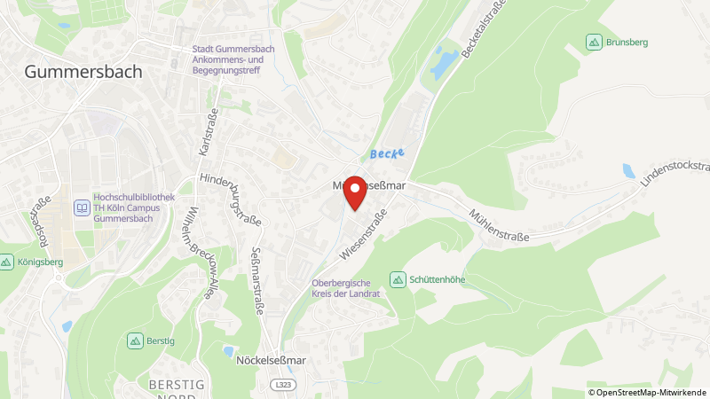 Map showing the locations of this offer