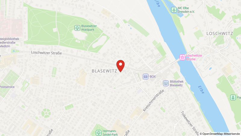 Map showing the locations of this offer