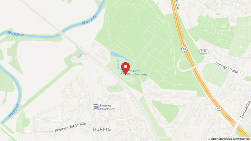 Map showing the locations of this offer