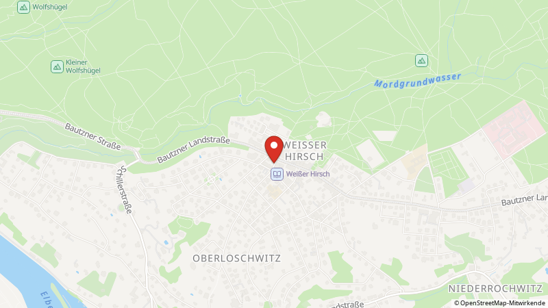 Map showing the locations of this offer