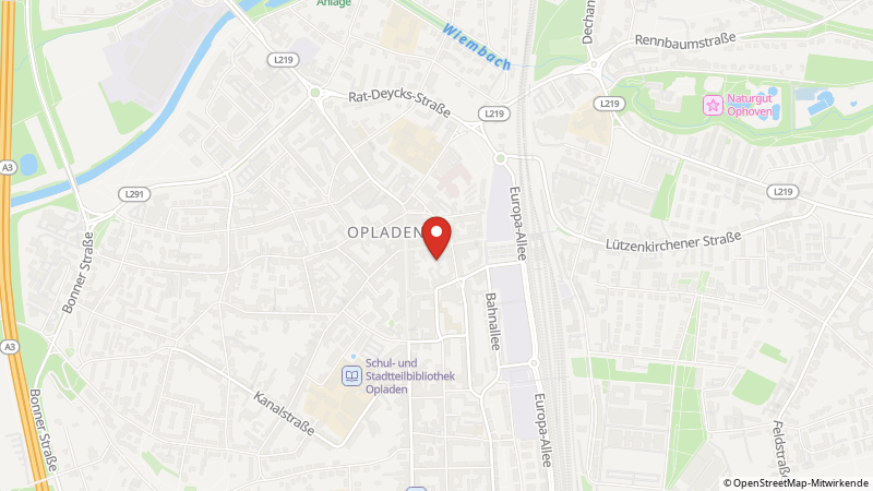 Map showing the locations of this offer