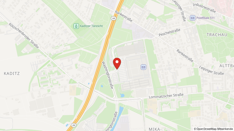 Map showing the locations of this offer