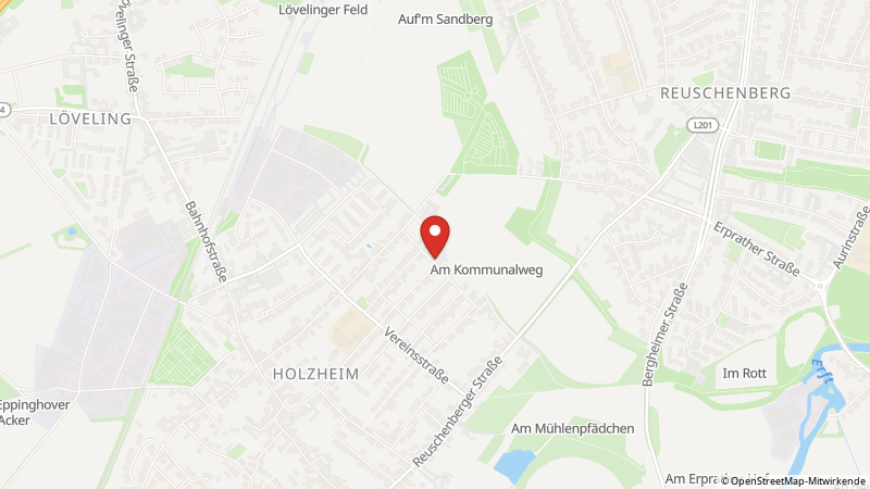 Karte mit den Standorten des Angebots