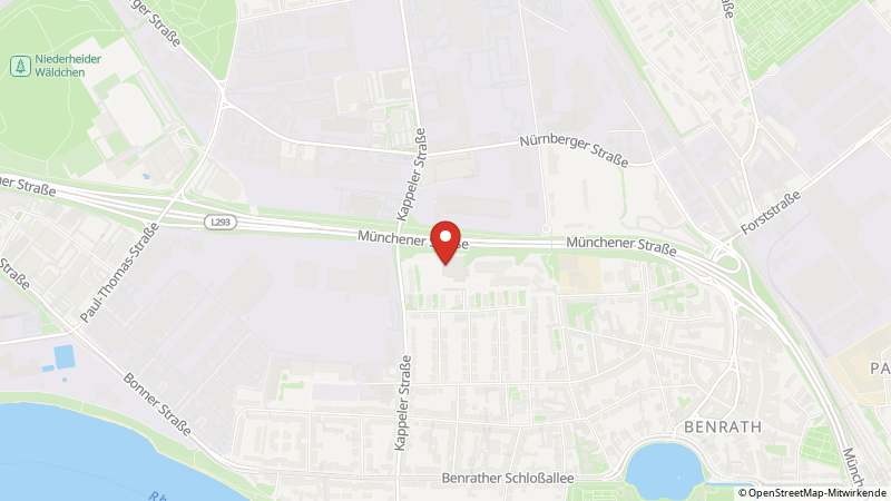 Map showing the locations of this offer