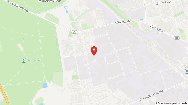 Karte mit den Standorten des Angebots