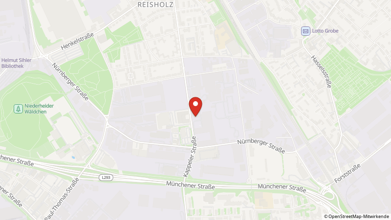 Map showing the locations of this offer