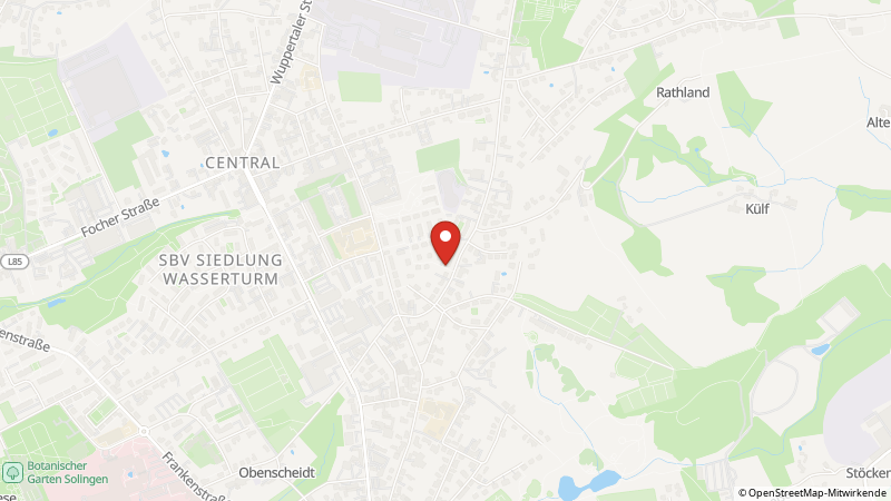 Map showing the locations of this offer