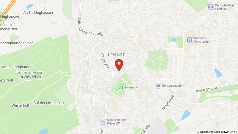 Map showing the locations of this offer