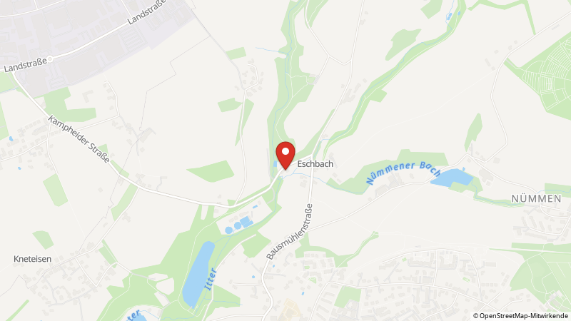 Map showing the locations of this offer