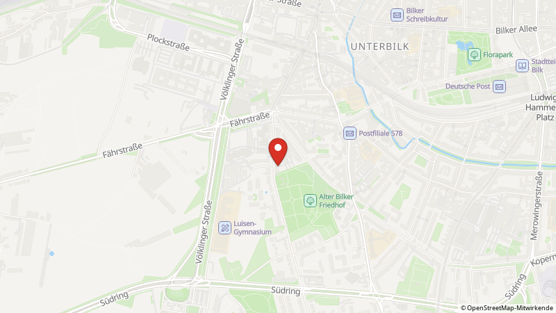 Map showing the locations of this offer