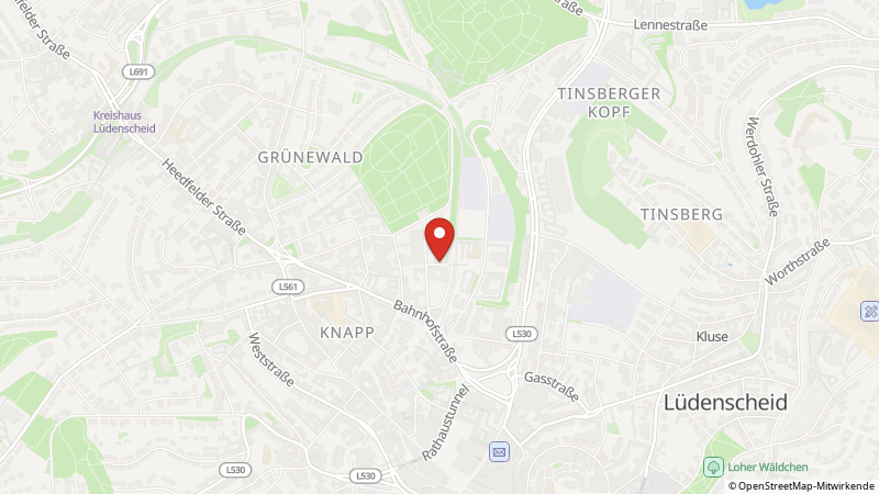 Map showing the locations of this offer