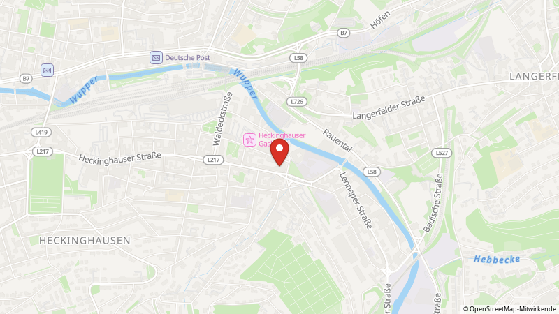 Map showing the locations of this offer