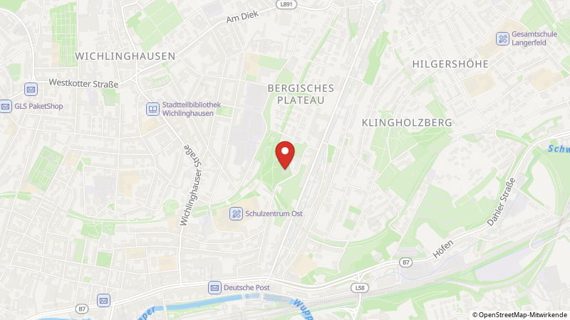Map showing the locations of this offer