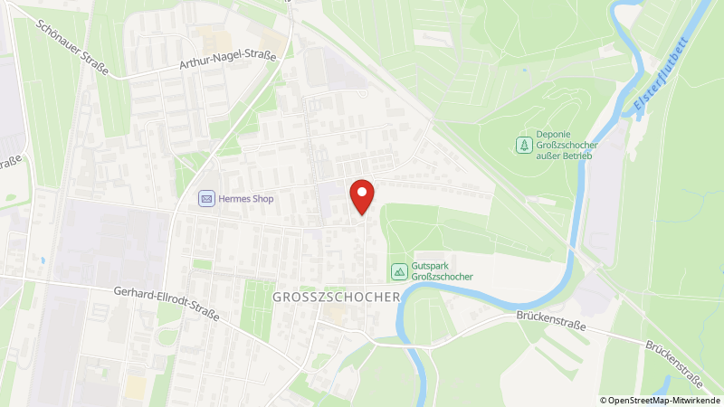 Map showing the locations of this offer