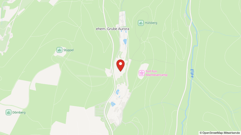 Map showing the locations of this offer