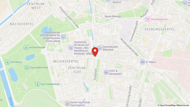 Карта с местами проведения