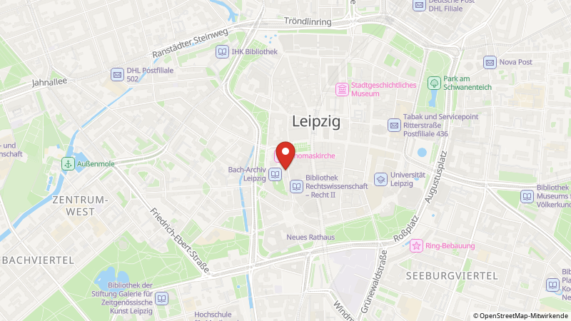 Карта с местами проведения