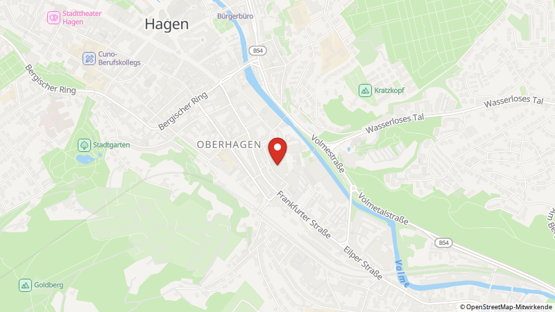 Map showing the locations of this offer