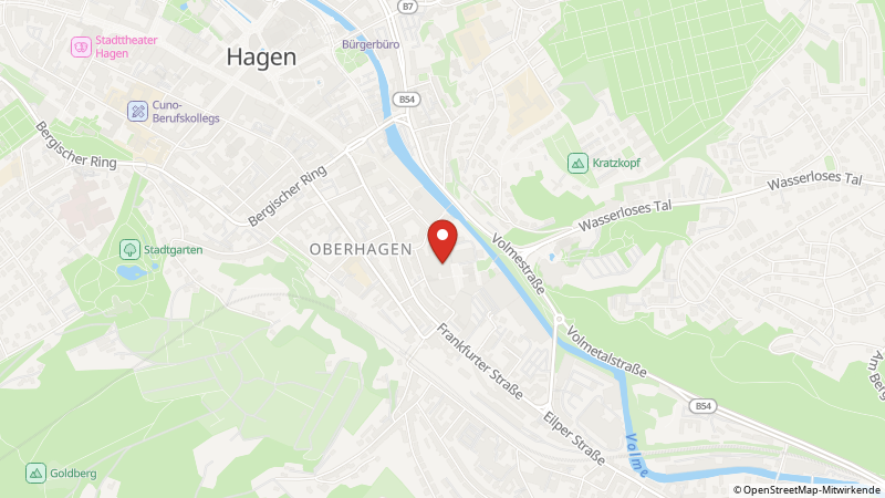 Map showing the locations of this offer