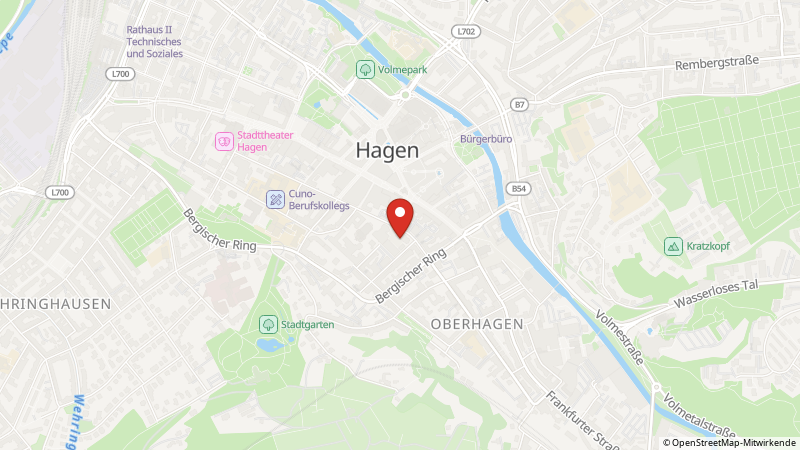 Map showing the locations of this offer