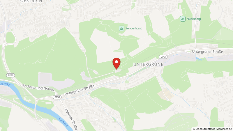 Map showing the locations of this offer