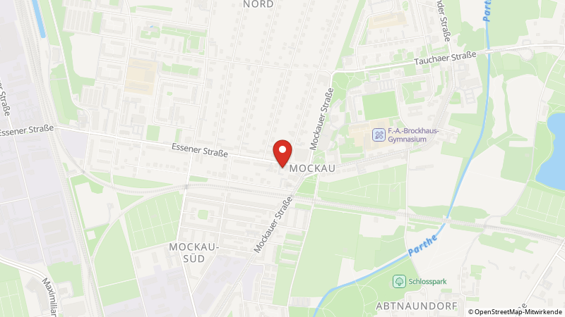 Map showing the locations of this offer