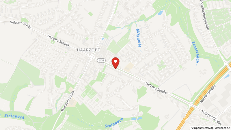 Map showing the locations of this offer