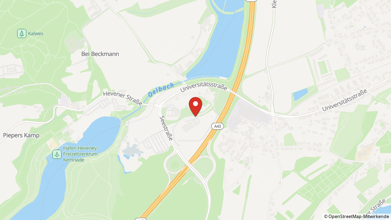 Map showing the locations of this offer