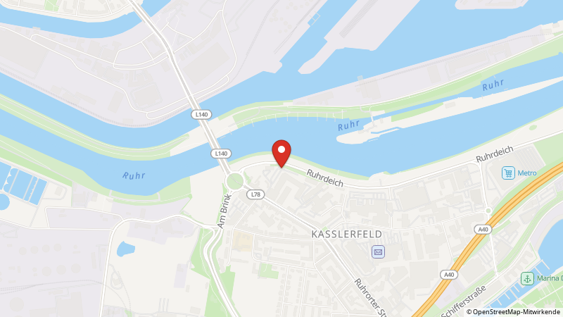 Map showing the locations of this offer