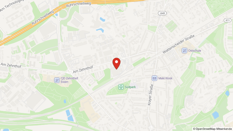 Map showing the locations of this offer