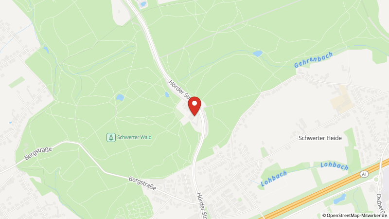 Map showing the locations of this offer