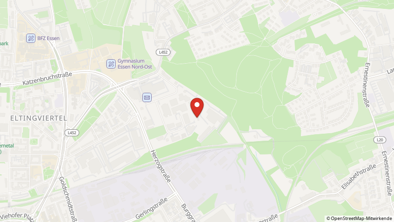 Map showing the locations of this offer