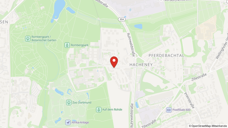 Map showing the locations of this offer
