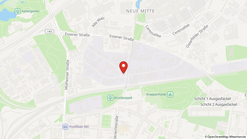 Map showing the locations of this offer