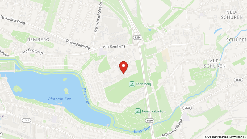 Map showing the locations of this offer