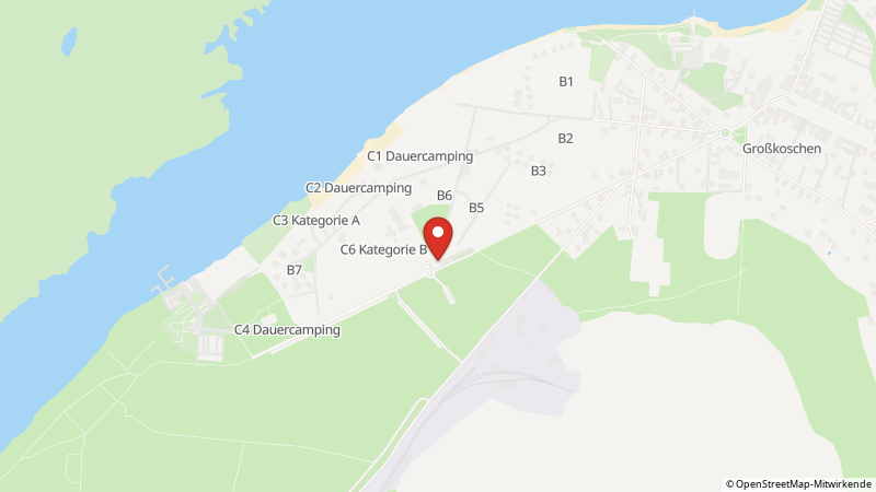 Map showing the locations of this offer