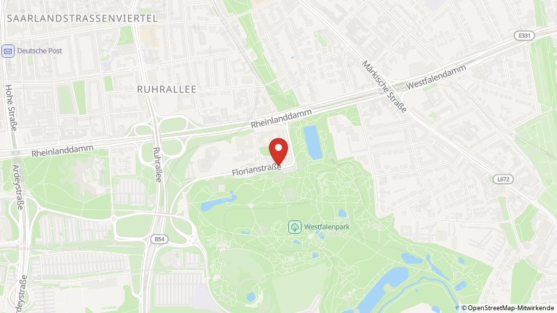 Map showing the locations of this offer