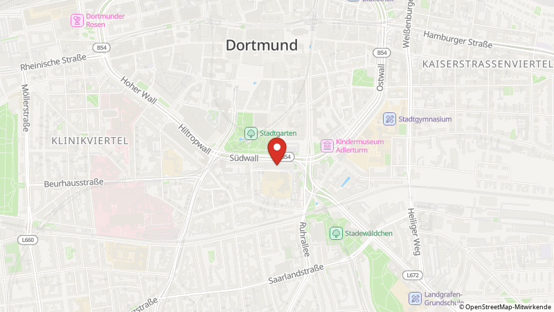 Map showing the locations of this offer